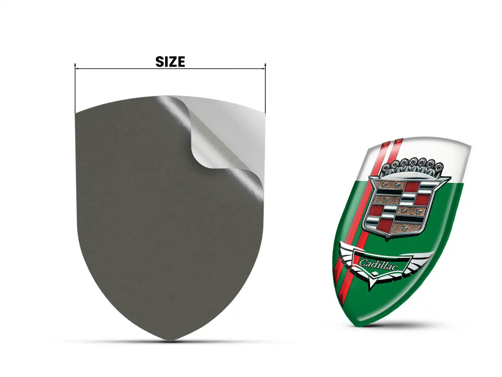Cadillac Pegatinas En Relieve Rendimiento Máximo Estilo Pro ST